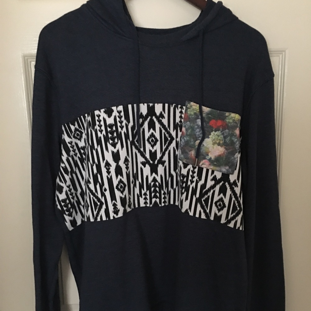 On the byas lightweight jacket size XL blue style